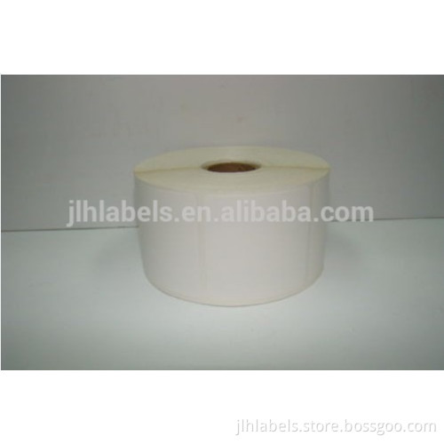 Direct Thermal Labels, 2-Inch x 2 Inch, White, Roll, Permanent Adhesive, Perforations Between Labels, 700 per Roll